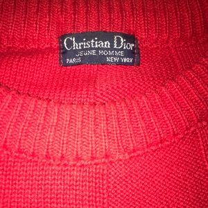 Vintage Christian Dior men’s sweater